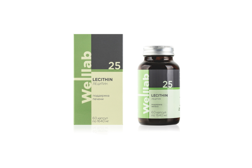 ВЕЛЛАБ БАД ЛЕЦИТИН, 60 капсул :: Welllab :: Продукты :: Greenway